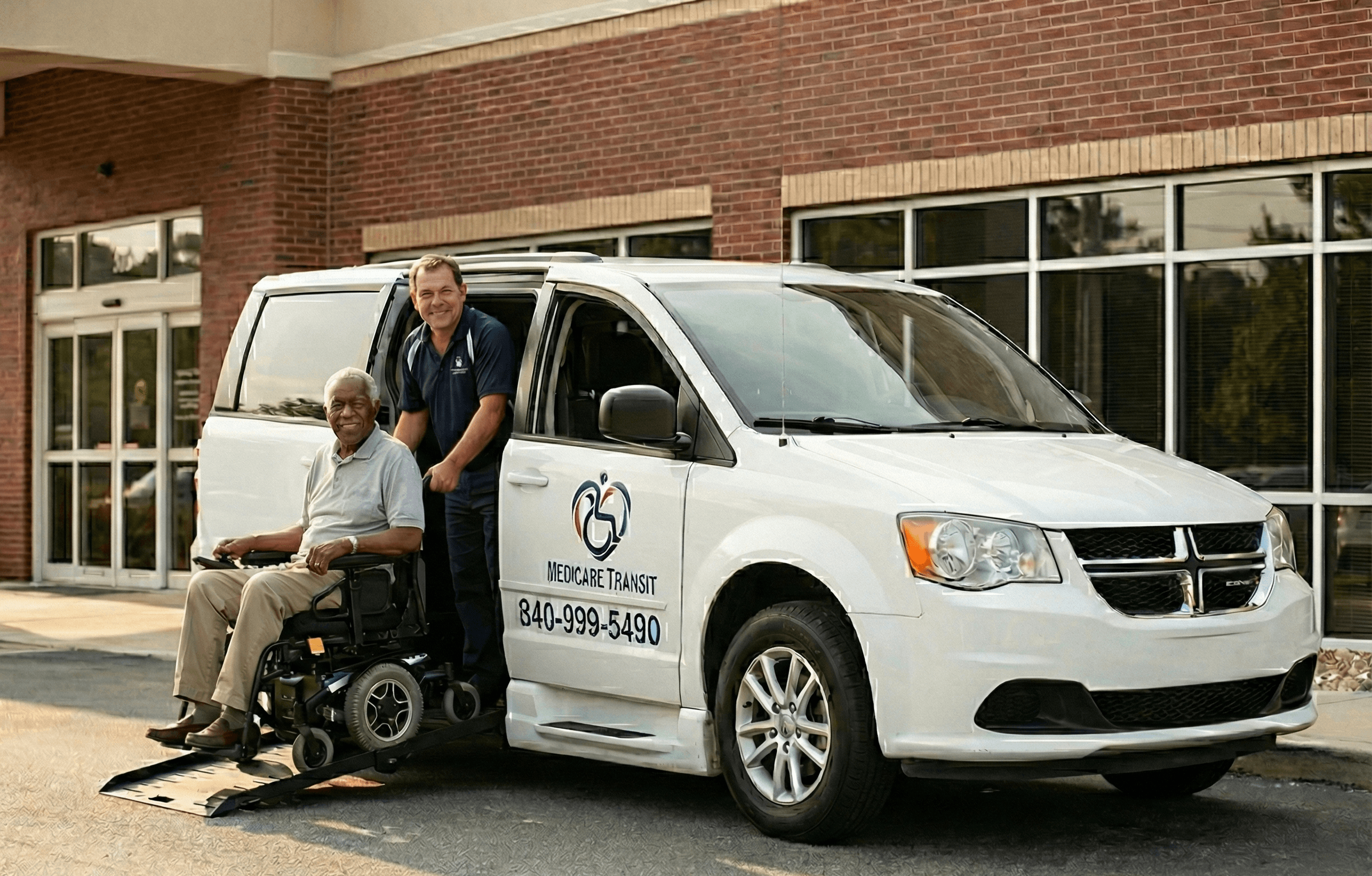 Medicare Transit vehicle